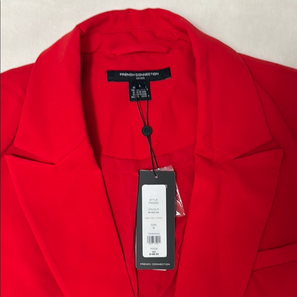 The French Connection Red Blazer size S